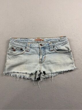 Paris Blues Low Rise Jean Shorts Womens Size 11 Y2K